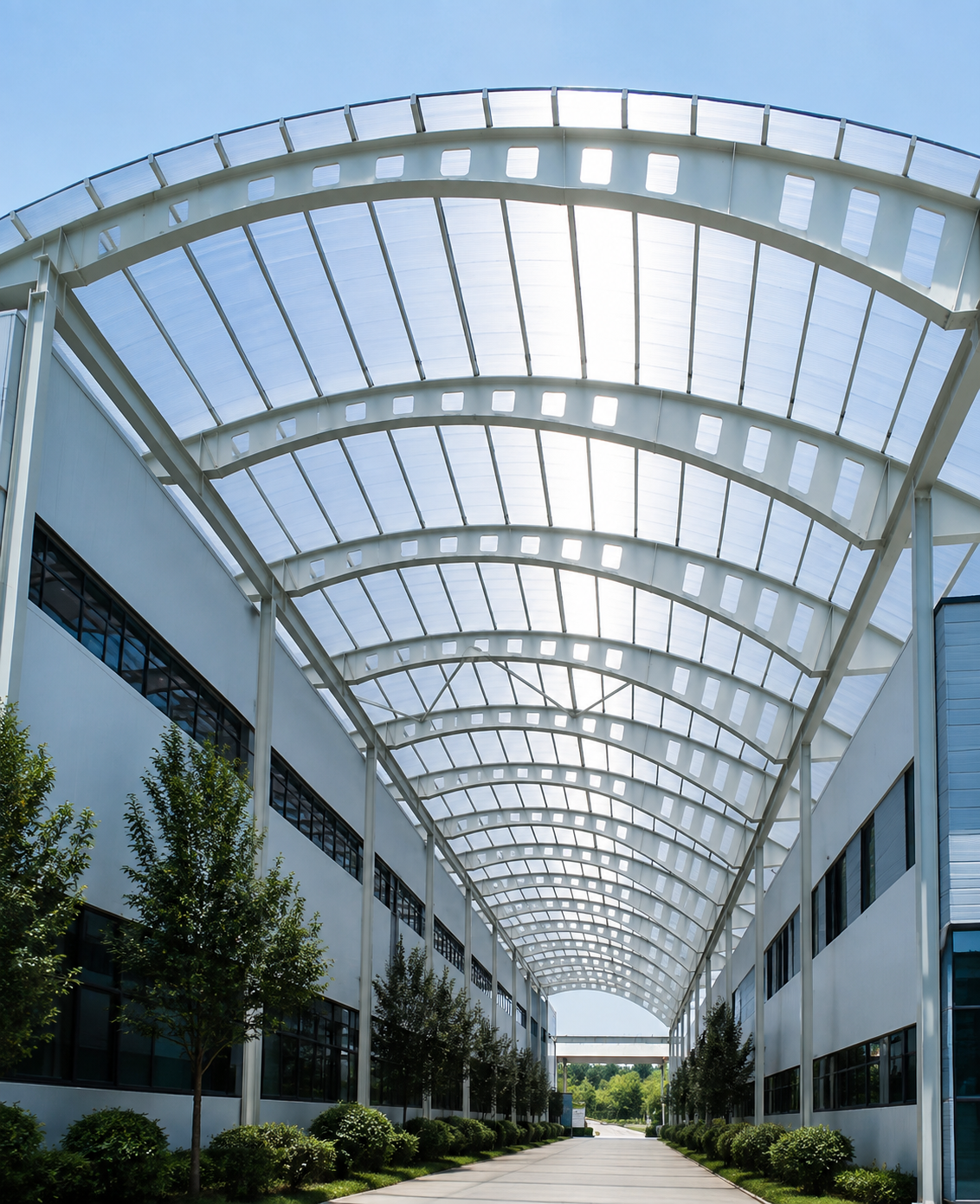 Polycarbonate shade